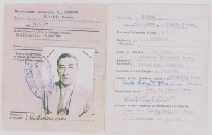 The ID documents of Czeslaw Baliszewski from 1947