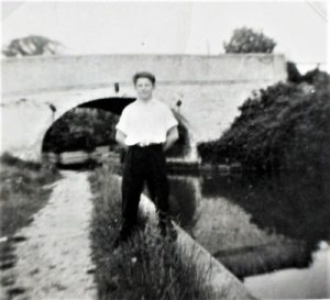 Julius Stanczak at the Red Lion Bridge