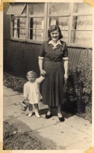 Krystyna and Maria (Halinka) Oleszkiewicz at Site 3