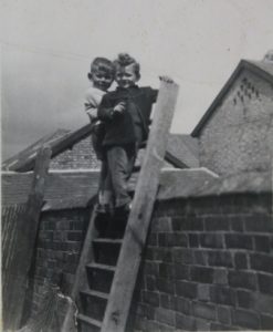 Ross Miller and Stan at Church Farm